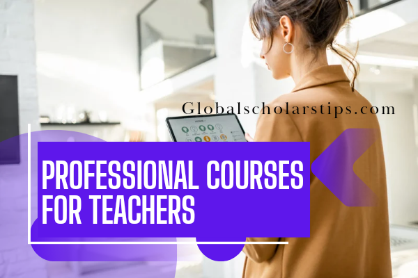 Professional Courses for Teachers to Better Enhance Skills and Impact Education